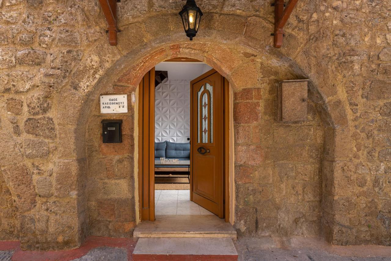 A Unique 3-4 Bedrooms House In Old Town Rhodes City المظهر الخارجي الصورة
