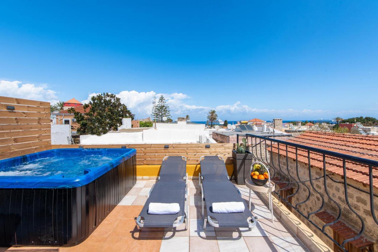 A Unique 3-4 Bedrooms House In Old Town Rhodes City المظهر الخارجي الصورة